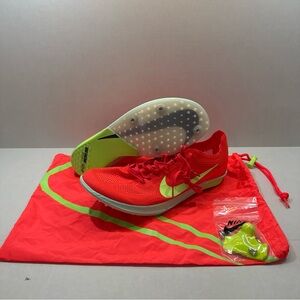 Nike ZoomX Dragonfly 2 Bright Crimson Lime Blast Track Spikes Size 12 FD8413-600